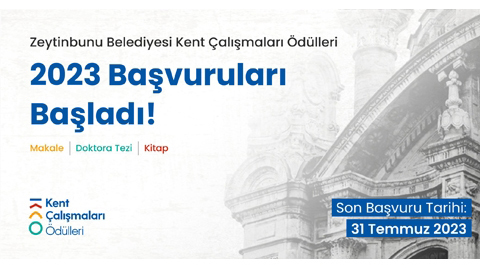 Zeytinburnu Belediyesi Kent Çalışmaları Ödülleri Zeytinburnu Belediyesi Kent Çalışmaları Ödülleri