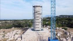 Patara Deniz Feneri'nin Son Basamağı Konuldu