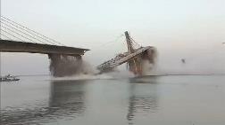 Hindistan'da İnşaat Halindeki Köprü İkinci Kez Çöktü