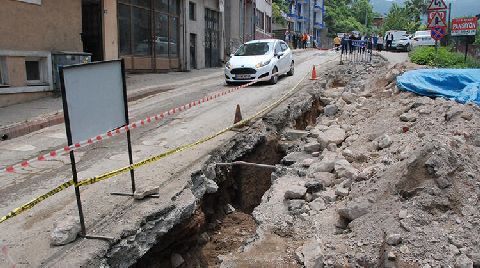 Doğal Gaz Kazısında Ortaya Çıkan Roma Hamamının Üzeri Kapatıldı
