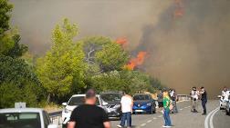 Yunanistan'daki Orman Yangınları Kontrol Altına Alınamıyor