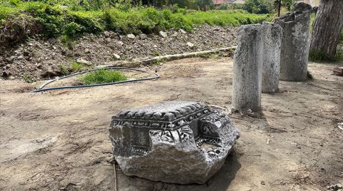 Amasra'da Selin Ardından Antik Su Kanalı Kalıntıları Ortaya Çıktı