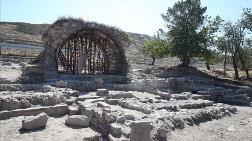 Keykubadiye Sarayı'nda Hamam Bölümü Ortaya Çıkarıldı