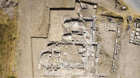 Sebaste Antik Kenti'nde Hamam Kalıntıları Bulundu