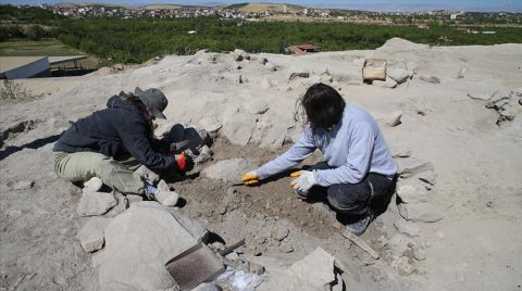 Arslantepe'de Orta Tunç Dönemine Ait Çalışma Alanı Bulundu