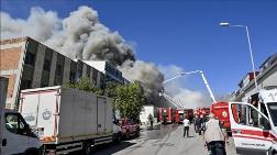 Ankara'da Sanayi Sitesinde Yangın