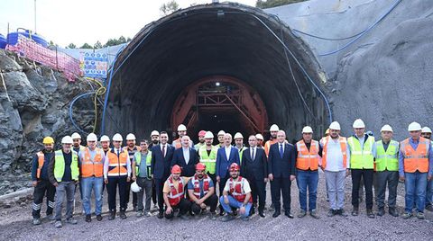 Sarıyer-Kilyos Tüneli'nin 2026'da Bitmesi Hedefleniyor
