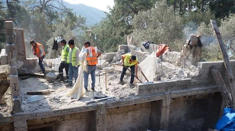 Muğla’da İmara Aykırı Alanlarda Yıkım Başladı