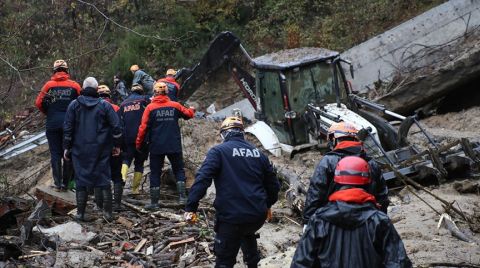 Zonguldak'ta Heyelan Felaketi