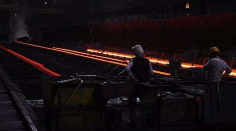 Türkiye'nin Ham Çelik Üretimi Kasım 2023'te Yıllık Bazda Yüzde 25,4 Arttı