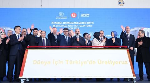 Sürücüsüz Yerli Tren Seti Raylara Çıkmaya Hazır