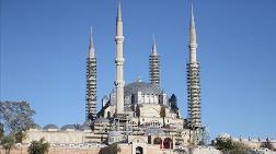 Selimiye Camisi'nin 594 Penceresi Yenilendi