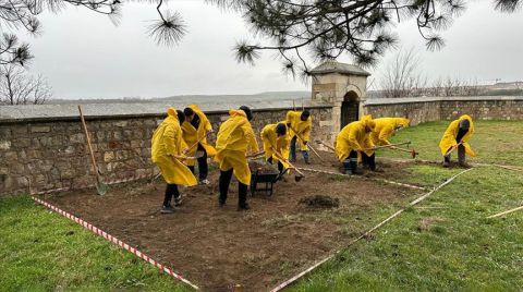 Ayağa Kaldırılacak Edirne Mevlevihanesinde Kazı Çalışmaları Başladı