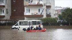 Antalya'daki Şiddetli Yağış Felakete Dönüştü