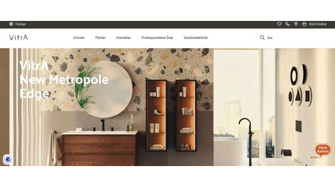 Yenilenen VitrA.com.tr Yayında