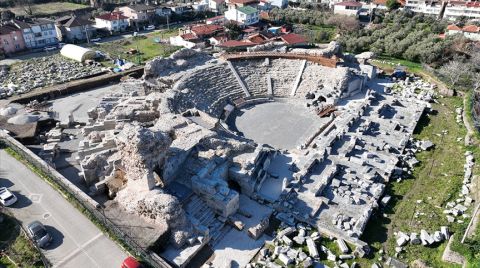 1800 Yıllık İznik Roma Tiyatrosu'nda Restorasyon Tamamlandı