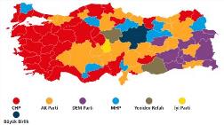 Türkiye, Yerel Yöneticilerini Belirledi