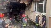 Beşiktaş'ta 16 Katlı Binada Yangın