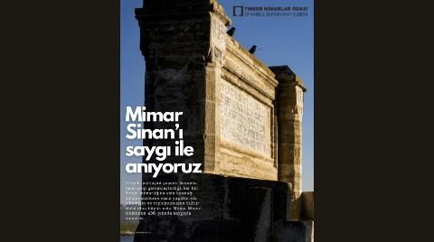 Mimar Sinan’ı Saygıyla Anıyoruz
