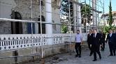Depremde Hasar Alan Tarihi Cami Restore Ediliyor