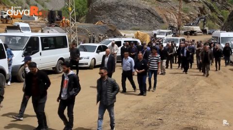 Hakkari'de Köylüler Madenlere Karşı Eyleme Geçti