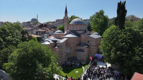 Kariye Camii İbadete Açıldı