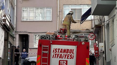 Beşiktaş'ta Tadilat Yapılan Binada Patlama