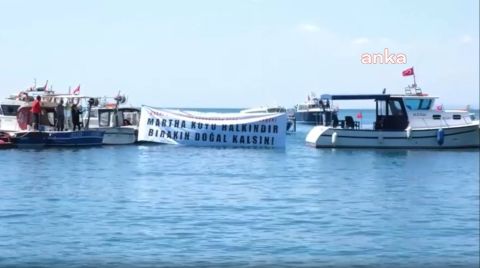Adalar Belediye Başkanı’ndan Martha Koyu için Su Altında Eylem