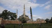 Selimiye Camisi'nde Dış Cephe Taş Onarımlarında Sona Gelindi