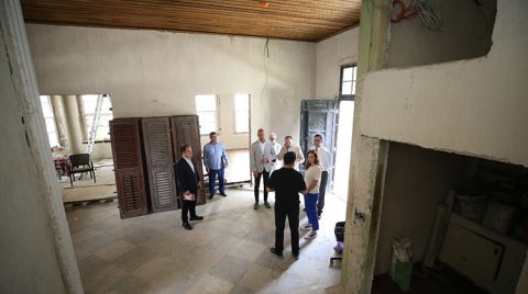Latife Hanım Köşkü'nün Güçlendirilmesi Tamamlandı