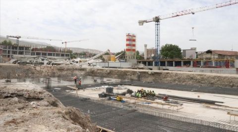 Malatya'da Çarşı Projesiyle İş Yeri ve Konutlar İnşa Ediliyor