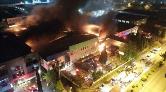 Samsun'da 3 Fabrikayı Etkileyen Yangın Kontrol Altına Alındı
