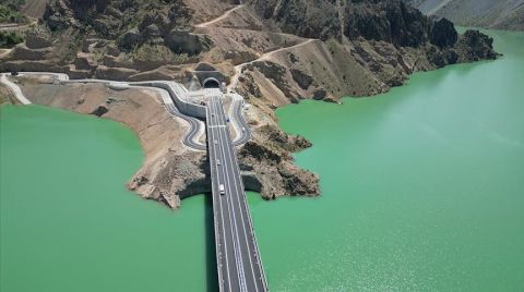 Yusufeli Merkez Viyadüğü Hizmete Açıldı