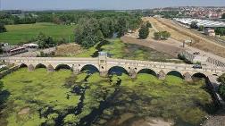 Tunca Nehri'nin Bazı Bölümlerinde Kuraklık Nedeniyle Su Akışı Durdu