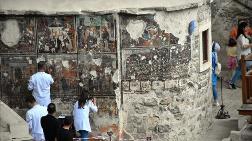 Sümela Manastırı'nın Freskleri Restorasyonla Gün Yüzüne Çıkarılıyor