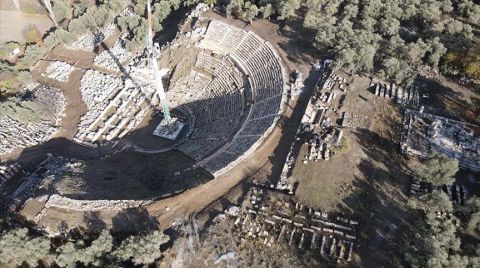 Stratonikeia'da 2 Bin 250 Yıllık Kanalizasyon Sistemi Bulundu