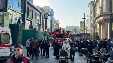 Güngören'de Yıkım Sırasında Çökme