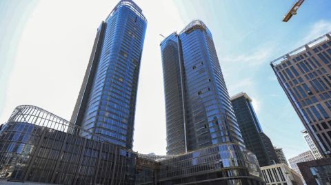 İstanbul Finans Merkezi'nde Yangın