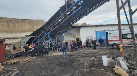 Amasya'da Maden Ocağında Göçük