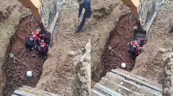 Elazığ’da Altyapı Kazısında Göçük