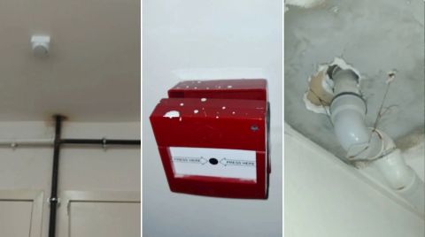 Geçen Yıl Teslim Edilen TOKİ Binasında Eksiklikler Dikkat Çekiyor