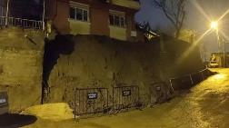 Beykoz’da İstinat Duvarı Çöken Bina Boşaltıldı
