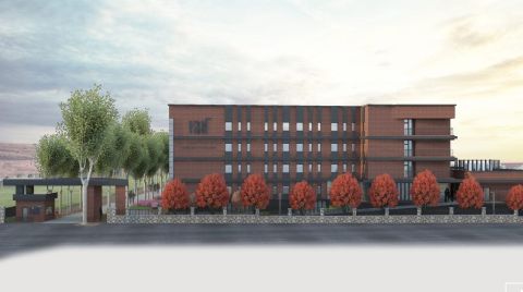 Türk Alman Üniversitesi’nin Tercihi Form Duman Tahliye Kapakları