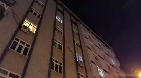 7 Katlı Bina Duvarlarından Gelen Sesler Üzerine Tahliye Edildi