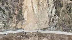 Düzce'de Heyelan; Yol Trafiğe Kapatıldı