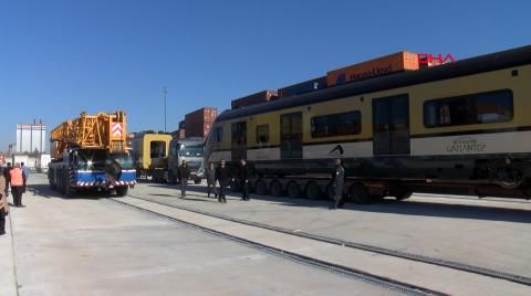 Yerli Tren Seti, Gaziantep’te Raylara İndi