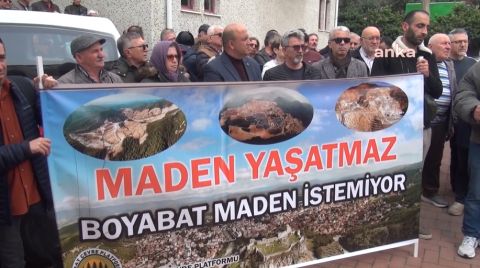 Boyabat Maden Sahasına Yönelik ÇED Sürecine, Vatandaşlardan İtiraz
