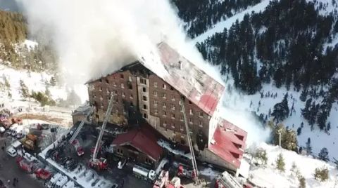 Otel Yangını Soruşturmasında 8 Şüpheli Tahliye Edildi