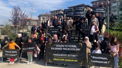 Kirazlıtepe Mağdurları 3 Aydır Eylemde