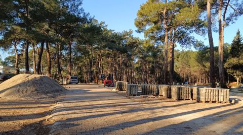 Akyaka Orman Kampı Betonlaşıyor